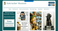 Desktop Screenshot of nutcrackermuseum.com